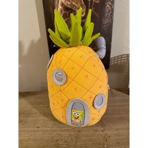 Vintage 2002‎ Nanco SpongeBob SquarePants Pineapple House Plush Toy Nickelodeon